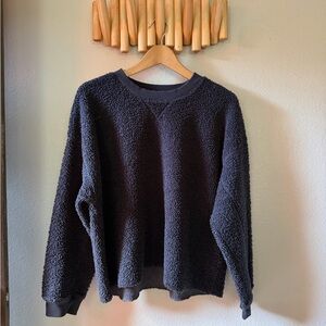 American Eagle Charcoal Knit Sweatshirt